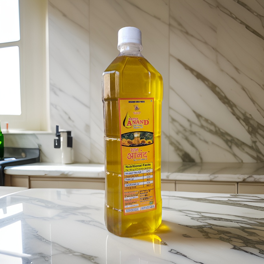 Ratna Anand Cold Pressed Sunflower OIL 1Lit BT