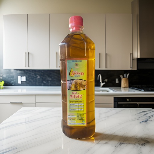 Ratna Anand Cold Press ( सरसों ) मोहरी Oil Mustard Oil 1Lit Bottle